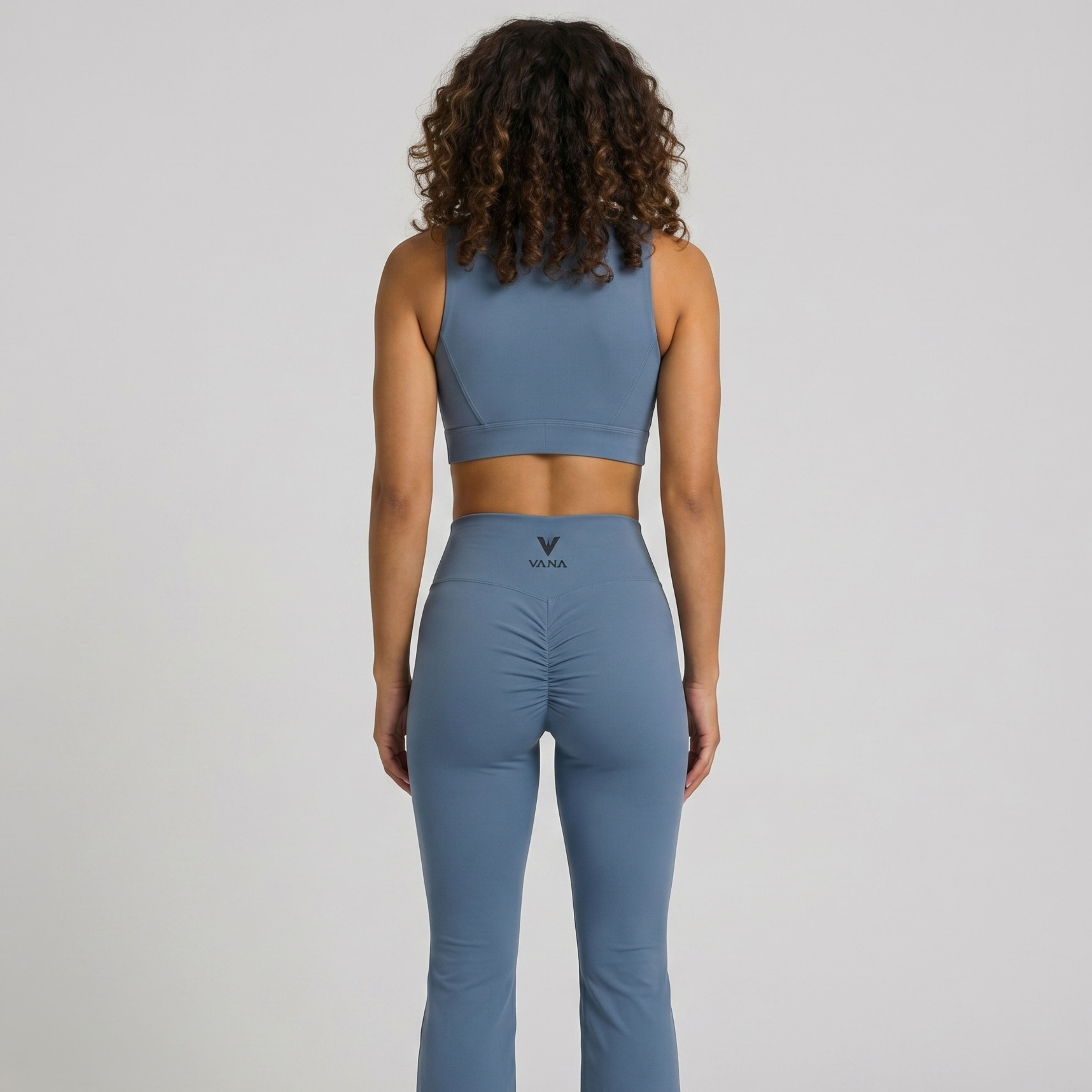 Ocean Drive Sculpt Flare Legging – Blue
